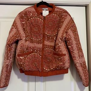 Polagram Paisley Bomber jacket